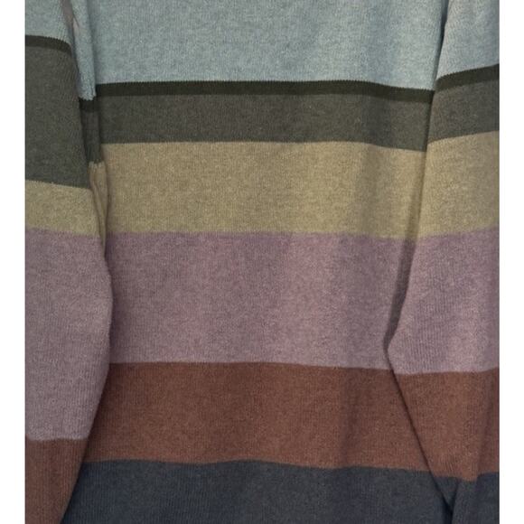 Western Womens Retro Roll Neck Horse Sunset Sweater Rustic Ranch Cotton Knit XXL - Picture 5 of 7